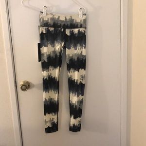Grey/Black tie dye leggings